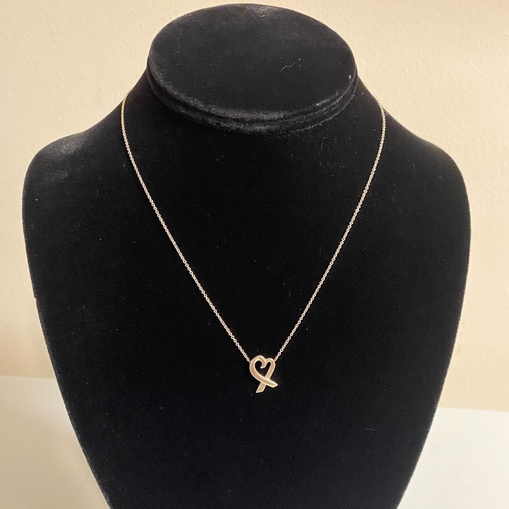 Authentic Tiffany & Co Paloma Picasso Loving Heart Pendant